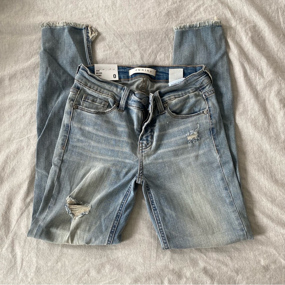 Eunina Josie Mid Rise Skinny crop